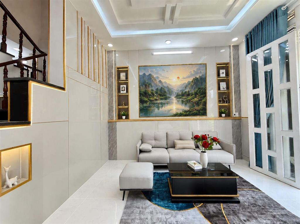 Bán nhà 5mx12m 4 tầng lê văn khương  4,49 tỷ
