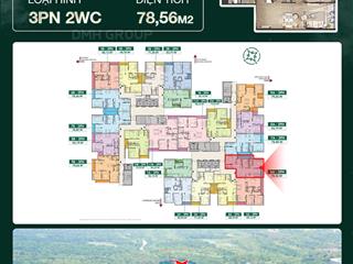 Chỉ 3,7 tỷ sở hưu ngay căn 3pn cao cấp tại the fibonan ck khủng 7% 3 tháng sau mới đóng nốt