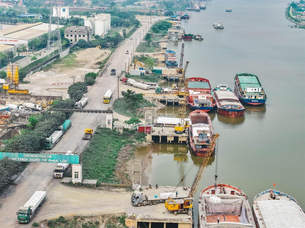 Cho thuê kho ngoại quan 7.296m² tại icd phúc lộc ninh bình