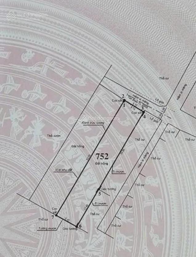 14 tỷ  28 triệu/m2, / hẻm 6m đường thạnh lộc 47  9.4x53m / 498m2  cấp phép 4 tầng