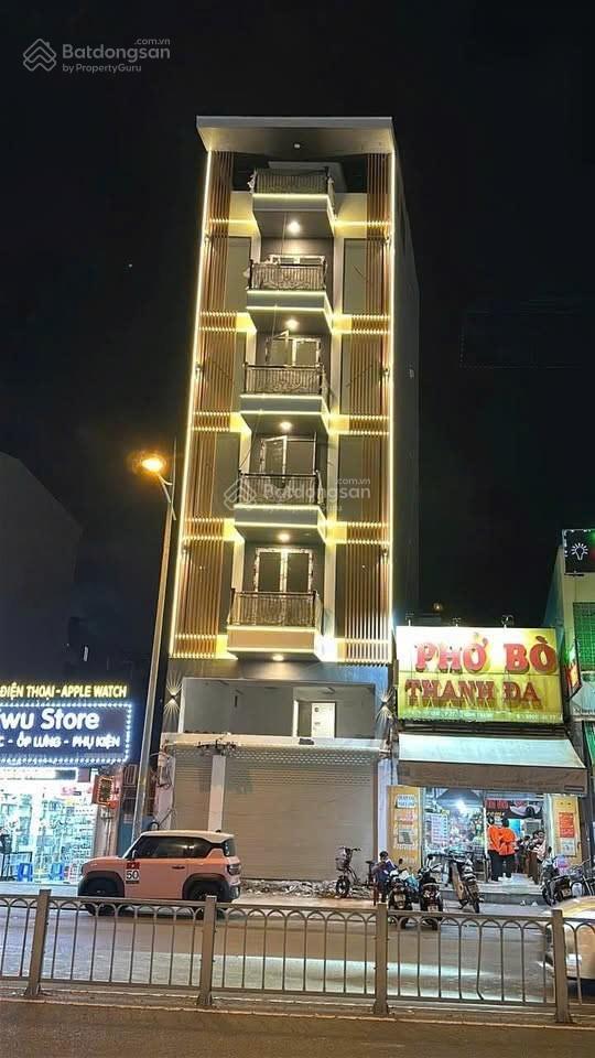 75 triệu / tháng  cho thuê nhà  mặt tiền 59 bình quới  ngang 5m / 420m² sàn  7 tầng / thang máy
