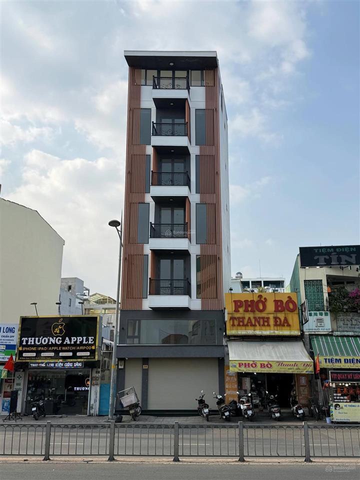 75 triệu / tháng  cho thuê nhà  mặt tiền 59 bình quới  ngang 5m / 420m² sàn  7 tầng / thang máy