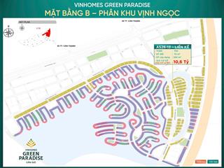 Nhà phố 10 tỷ tặng ngay xe vf3 và vf6 vin green paradise