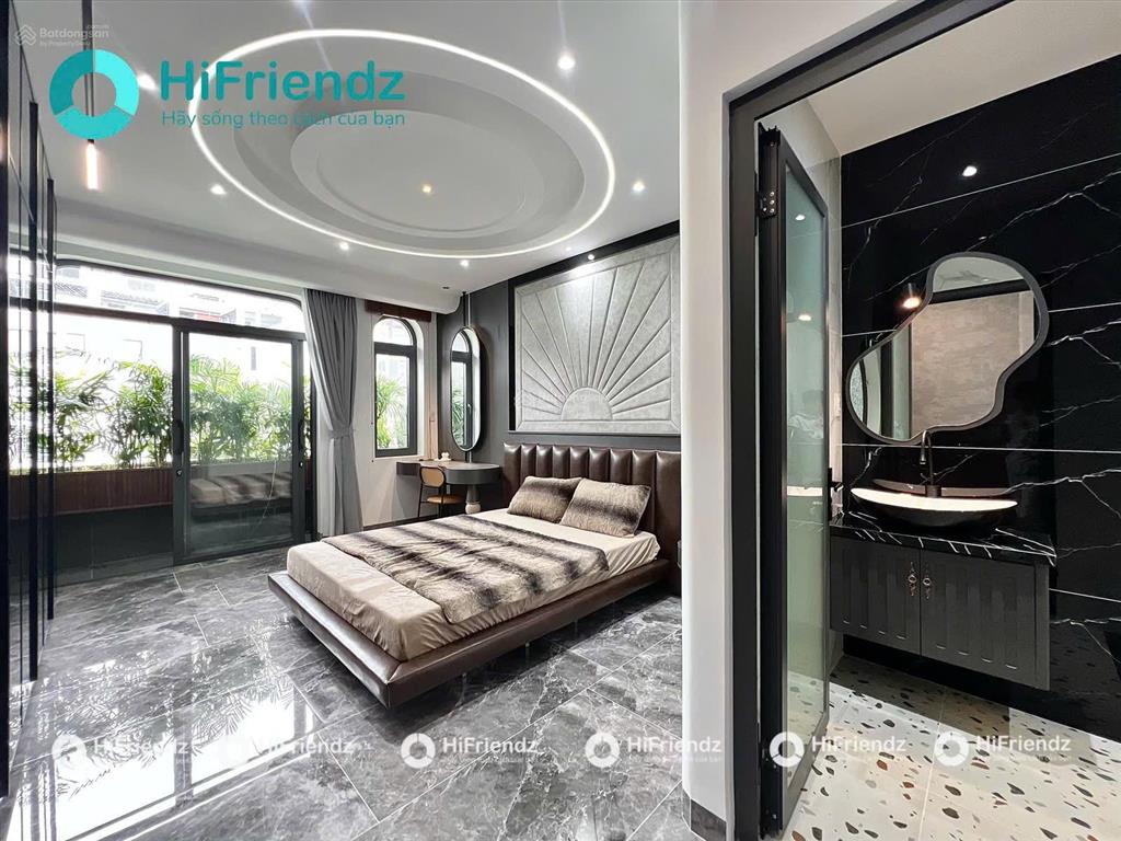 Căn hộ dịch vụ cao cấp tọa lạc tại 215 phan huy ích, xem hình và mô tả được biết thêm chi tiết