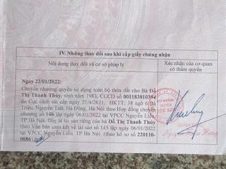 Bán đất tại nam cương, kcn nội bài, giá siêu hời 2,7 tỷ, 108m2