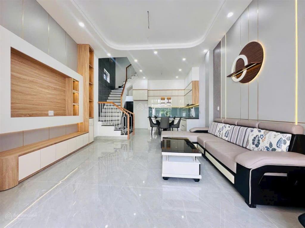 Nhà 1 trệt 2 lầu kdc phú hòa 2 mới xây