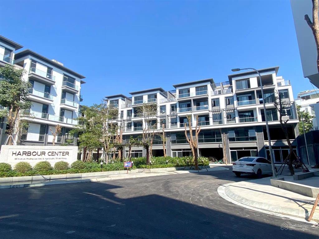 Bán nhà phố liền kề mặt tiền 6m  harbour center số 3 lê lai  sổ hồng vĩnh viễn  vị trí trung tâm