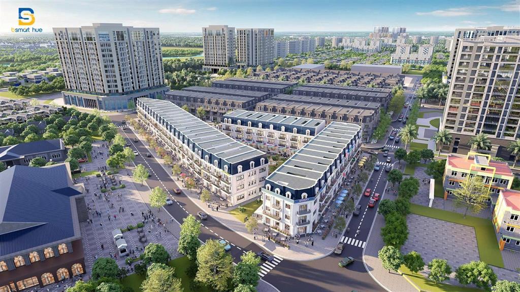 Phú xuân city giá chỉ từ 1tỷ6 kinh doanh dòng tiền đến 40tr/tháng  đã có sổ cốt nền cao lo lụt