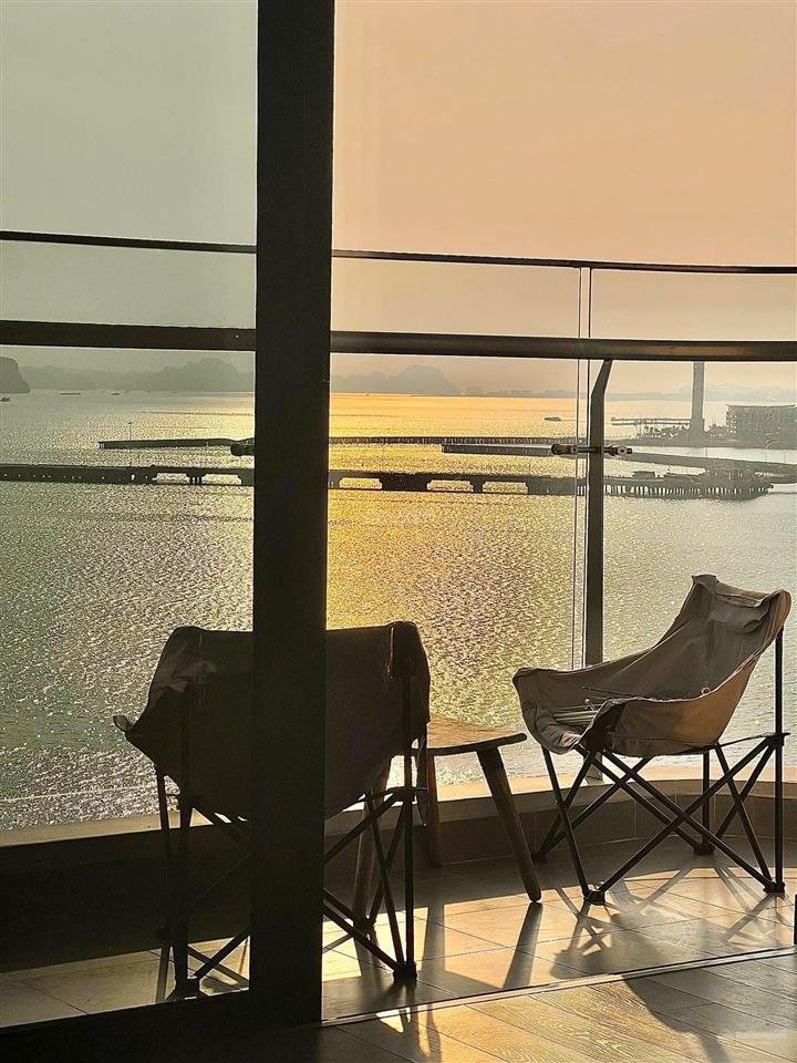 Homestay view trực diện biển, tầng cao, ngắm pháo hoa