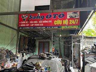 Bán nhà cấp 4 mặt tiền đường thạnh xuân, 22 phường thới an q12, dt 105m(5*21 đường12m giá 6,4t