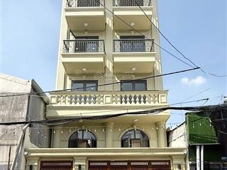 Bán nhà 7 tầng mặt tiền đường an hội phường an hội đông quận gò vấp gần chợ xóm mới dt 165m 6,5x26m