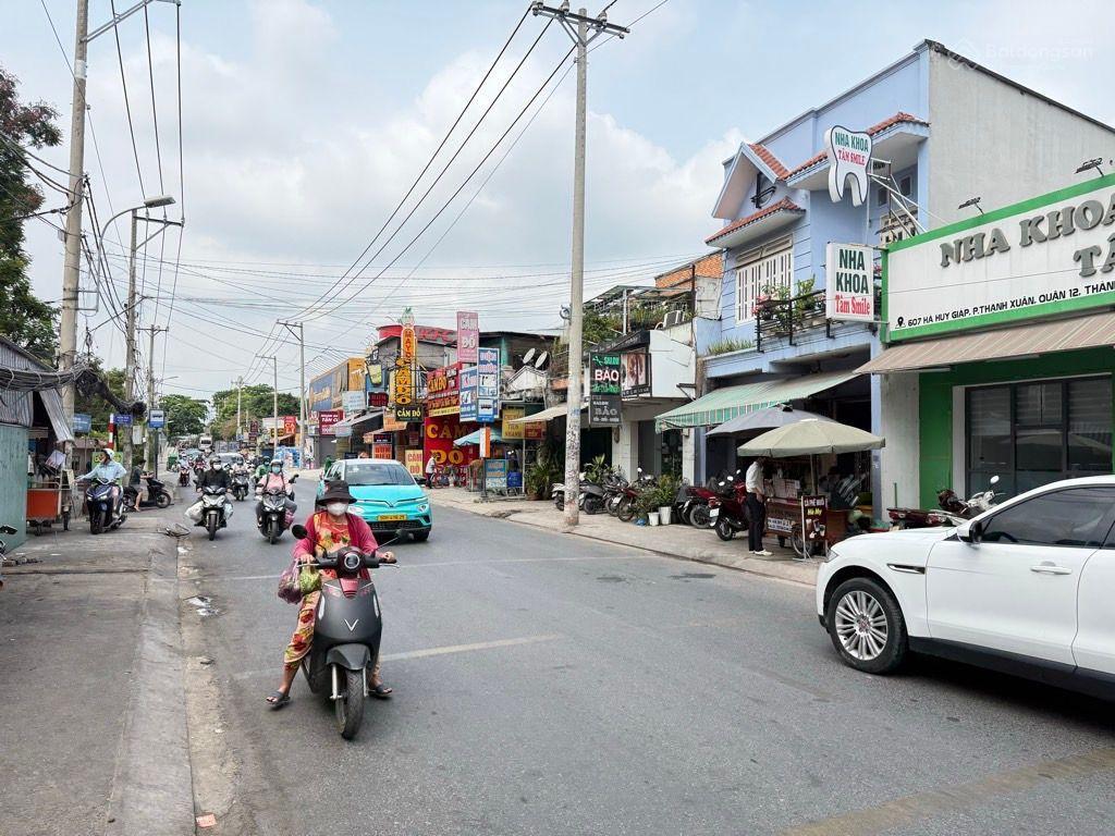 Bán nhà 2 mặt tiền đường hà huy giáp phường thạnh xuân quận 12, mặt tiền kinh đẹp giá 13tỷ