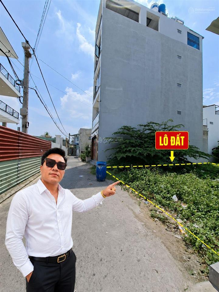 Chỉ 4,9 tỷ sở hữu ngay lô đất đẹp sát gò vấp vườn lài, an phú đông, quận 12, ngay cầu sắt