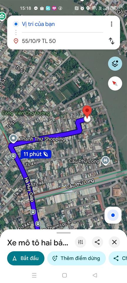 Bán nhà 3 tầng đường thạnh lộc 50 phường thạnh lộc, q12, 132m2 (7,9*18). đường 10m, giá 5,4ỷ