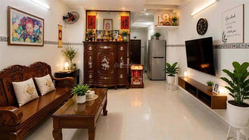 Nhà cấp 4 đường thạnh lộc phường thạnh lộc quận 12  gần chợ cầu đồng  51m2  hẻm ô tô 4,1 tỷ