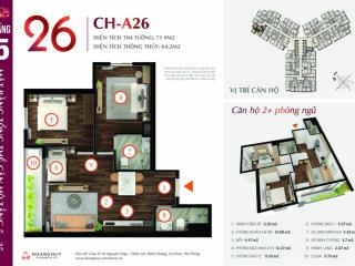 Chính chủ cần bán căn góc 2,5 ngủ, có phòng khách rộng nhất dự án, view đại siêu thị aeon mall