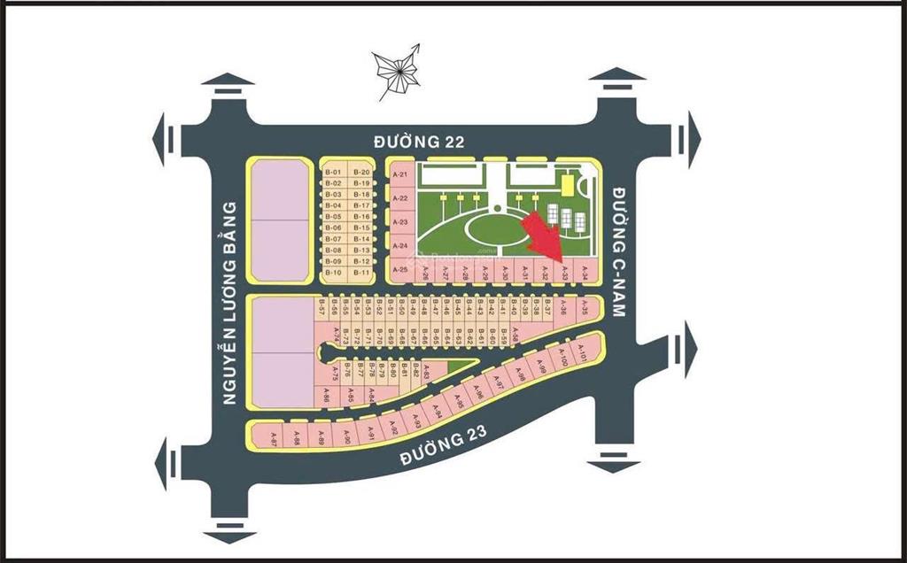 Nhượng lô đất đơn lập nam thông 2, kdt phú mỹ hưng.