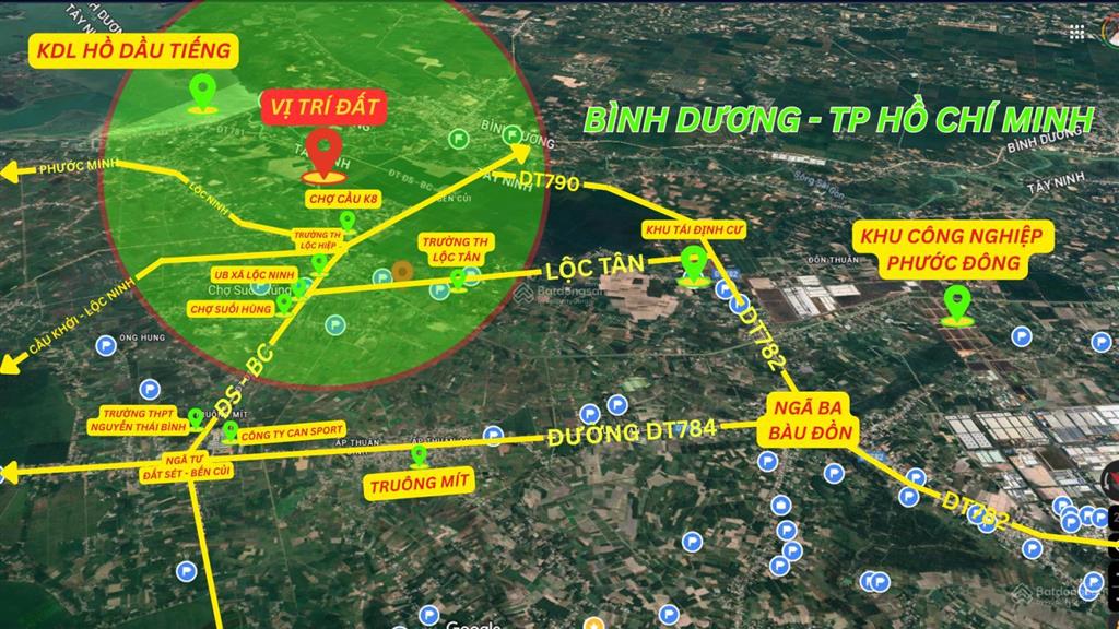 Đất vườn chỉ 650 triệu diện tích 1138.4m2 tại phước minh  lộc ninh, alo xem đất 0763 914 ***