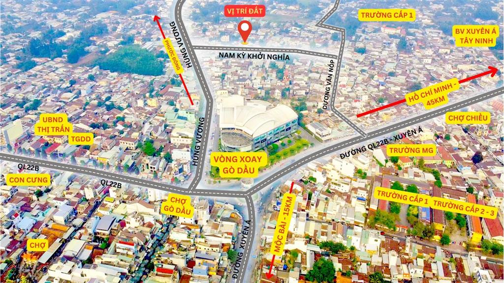 Đất rẻ phường gò dầu 7x28m thổ cư mặt tiền đường nam kỳ khởi nghĩa alo yến xem đất 0763 914 ***