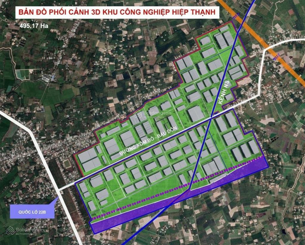 Bán đất 1.000m2 thổ cư gần hết, hiệp thạnh, tây ninh khai thác dòng tiền ven kcn full gt sử dụng