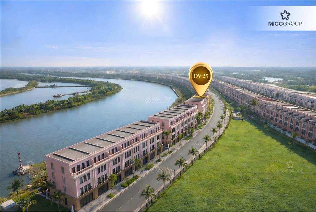Bán liền kề đảo vua view công viên sau nhà view sông, tặng 100m2 lưu không