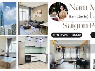 Nam minh land  bán căn hộ saigon pearl 2 phòng ngủ  86m2, nhà mới, nội thất đầy đủ, xem nhà dễ