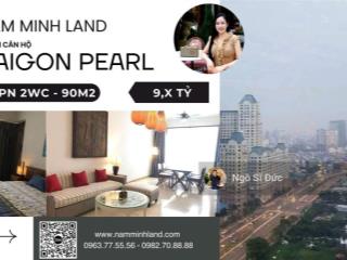 Nam minh land  bán căn hộ saigon pearl 2 phòng ngủ  90m2, tầng cao, hướng mát, chủ nhà thiện chí