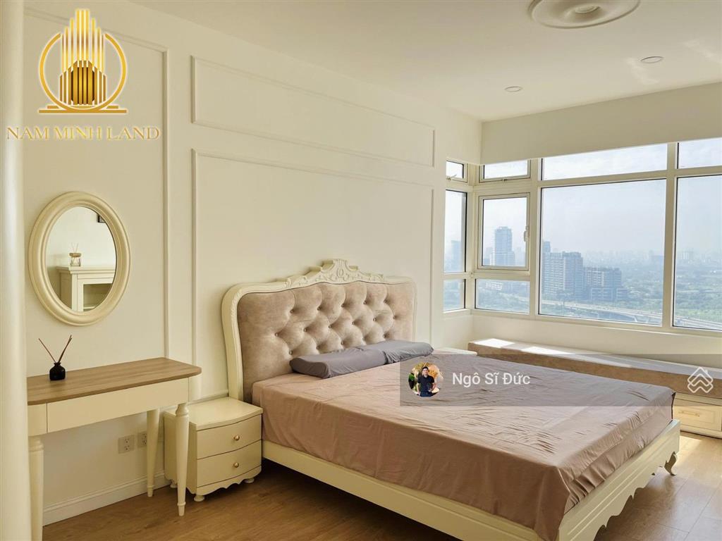Nam minh land  bán căn hộ 2 pn saigon pearl 90m2, tầng cao, view sông, nội thất mới 100%