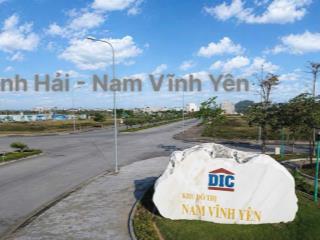 Kđt nam vĩnh yên  lô 120m có sổ hồng