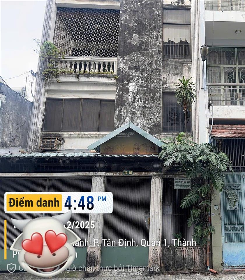 Bán nhanh nhà 3 tầng mặt phố thạch thị thanh, quận 1, giá chỉ 63 tỷ