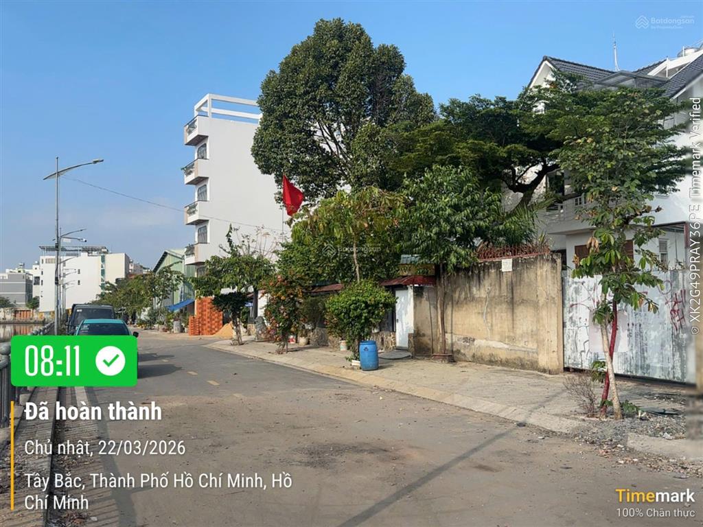 Bán gấp lô đất mặt tiền view sông phạm huy thông, gò vấp, giá chỉ 12.3 tỷ