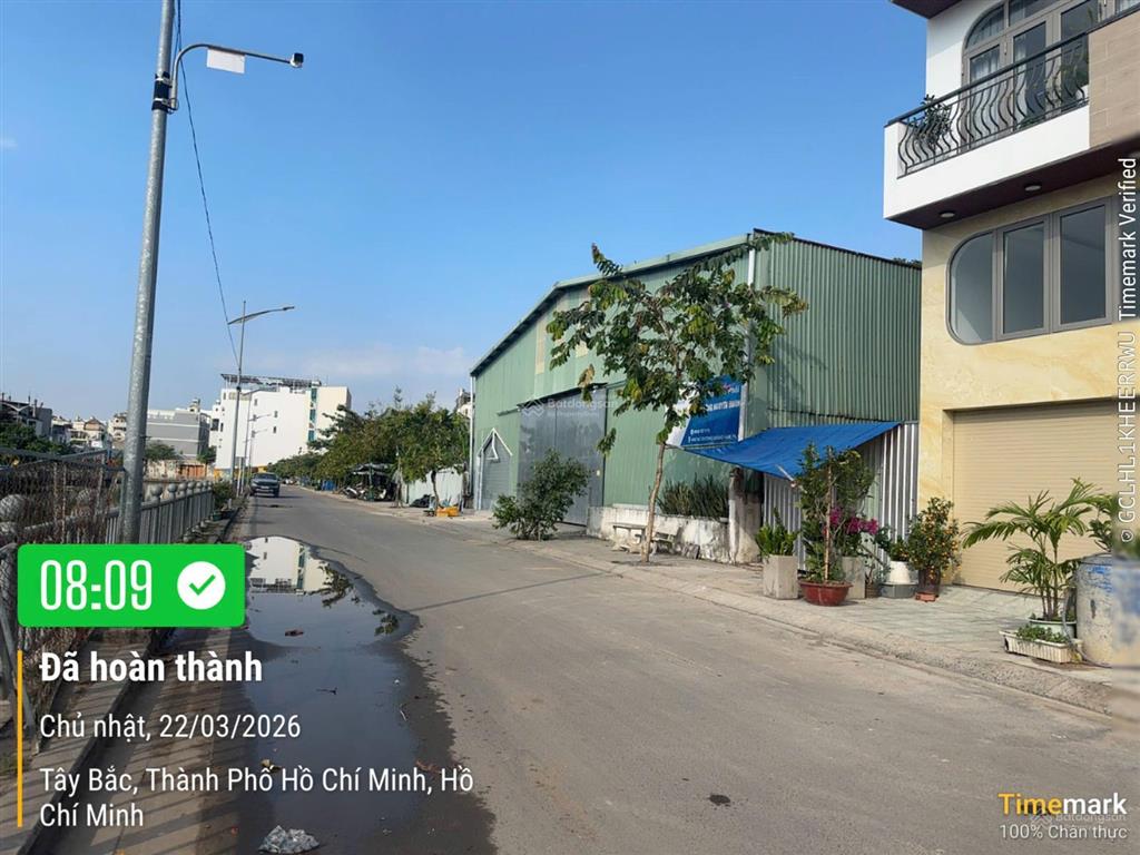 Bán gấp lô đất mặt tiền view sông phạm huy thông, gò vấp, giá chỉ 12.3 tỷ