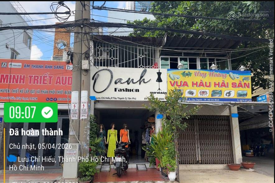 Bán nhanh trong tuần nhà 2 tầng mặt phố lưu chí hiếu, tân phú, giá chỉ 8 tỷ
