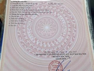 Bán đất đẹp tại xã nội bài, hà nội, 3,6 tỷ, 80m2, pháp lý đầy đủ