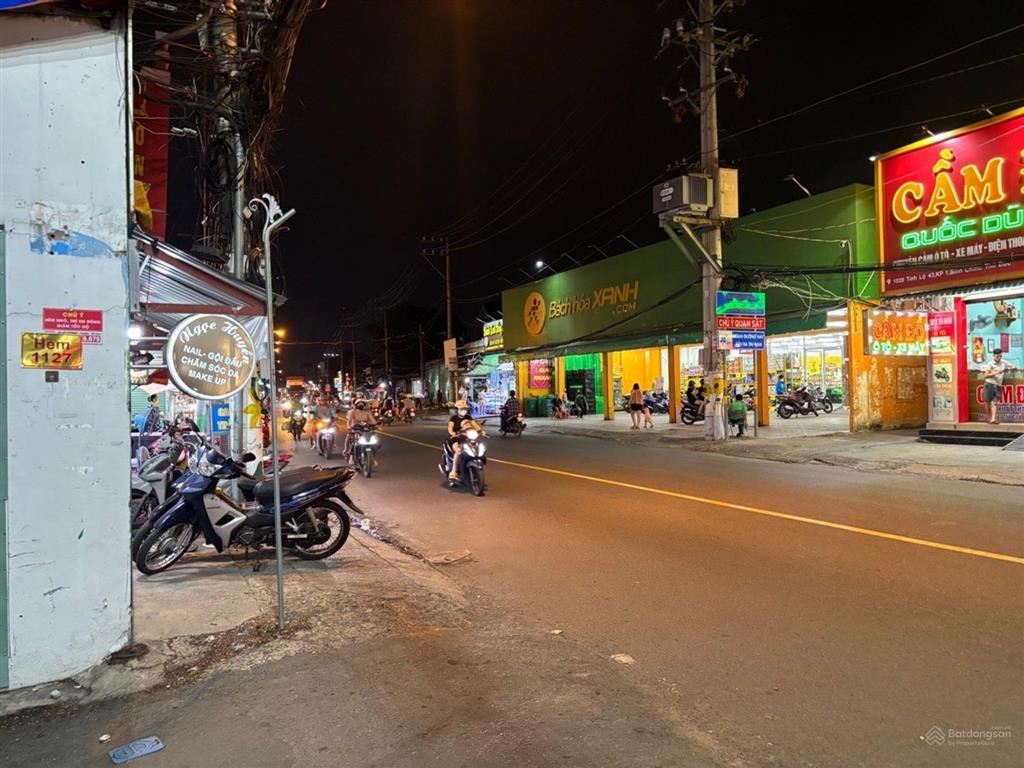 Đất 144m | hẻm ô tô ngang 5.4m, nở hậu 10m | tỉnh lộ 43 | nhỉnh 4 tỉ