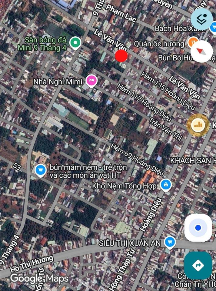 Mặt tiền đường lê văn vận, tiện xây ở, kinh doanh đq nghành