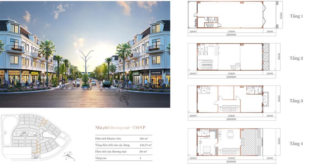 Bán shohouse lavida residences vũng tàu căn góc đẹp, tiềm năng kinh doanh cao