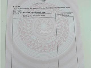 Bán đất thổ cư chính chủ, phường hòa bình, thủy nguyên, hải phòng