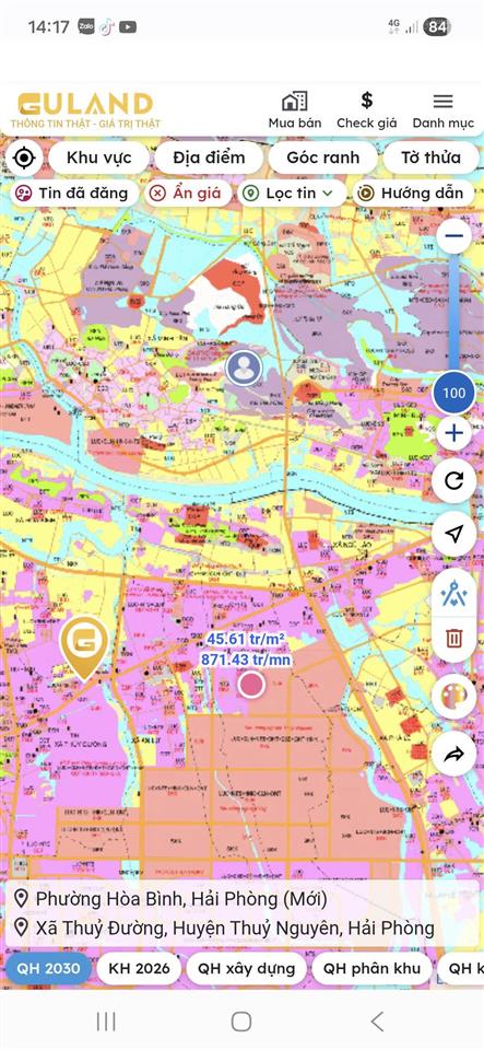 Đất mặt đường nhựa 8m tại phường bạch đằng  cách kcn vsip chỉ 10 phút di chuyển  690tr