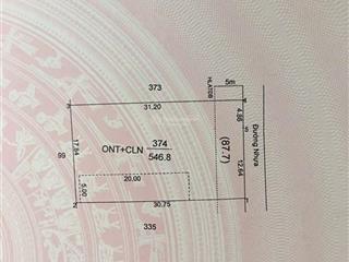 Bán đất tại vị trí cách 50m với đt 749b, minh thạnh, dầu tiếng, 2,65 tỷ, 546,8 m2 hot