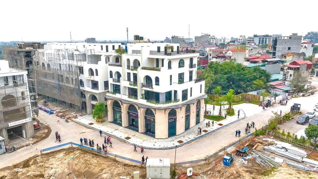 Giá cực tốt cho căn lk 90m2 dự án vaquarius văn giang hướng nam mặt tiền 6m2