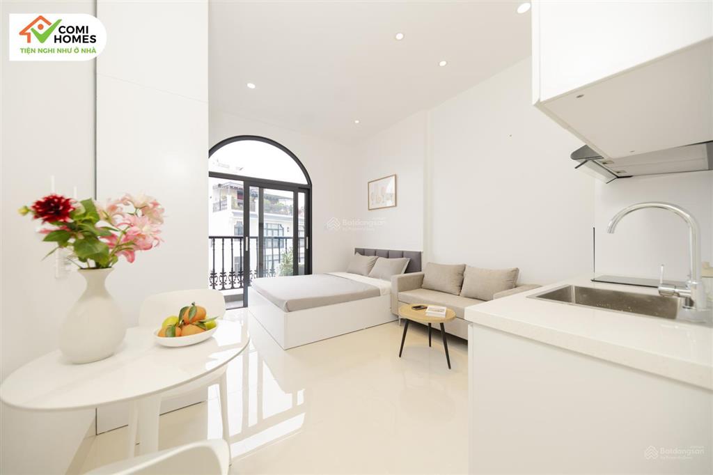 Comi homes 36 tân triều khai trương căn hộ 1k1n, thiết kế siêu đẹp full đồ  về ở ngay