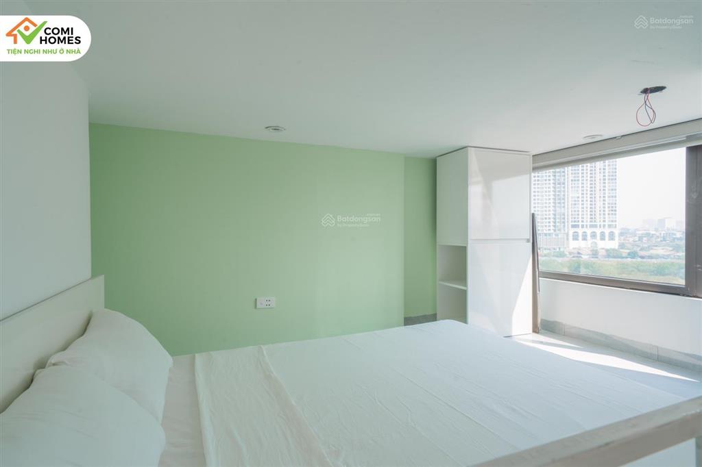 Comi homes 286 nguyễn xiển (thanh xuân) studio gác xép thông minh, không gian sống thoáng mát