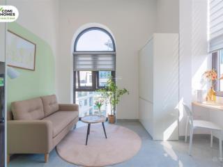 Comi homes 286 nguyễn xiển (thanh xuân) studio gác xép thông minh, không gian sống thoáng mát