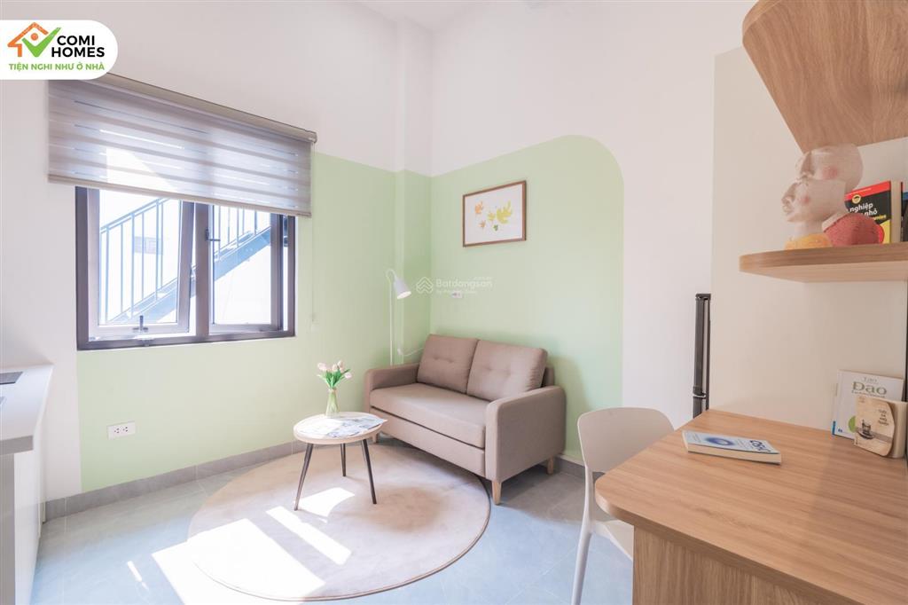 Comi homes 286 nguyễn xiển (thanh xuân) studio gác xép thông minh, không gian sống thoáng mát