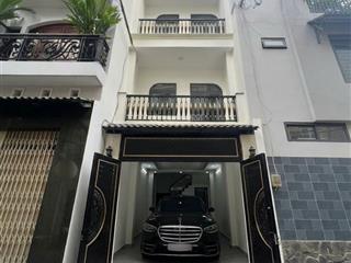 Hẻm oto 6m khu thăng long p4 tân bình 4 tầng đúc mới 5pn có gara oto chỉ hơn 11 tỷ