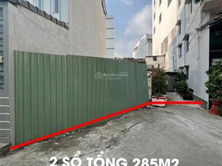 Rất hiếm 285m2 nhà cấp 4 ngay trường chinh cộng hòa chỉ hơn 77tr/m2 xây mới 5 tầng