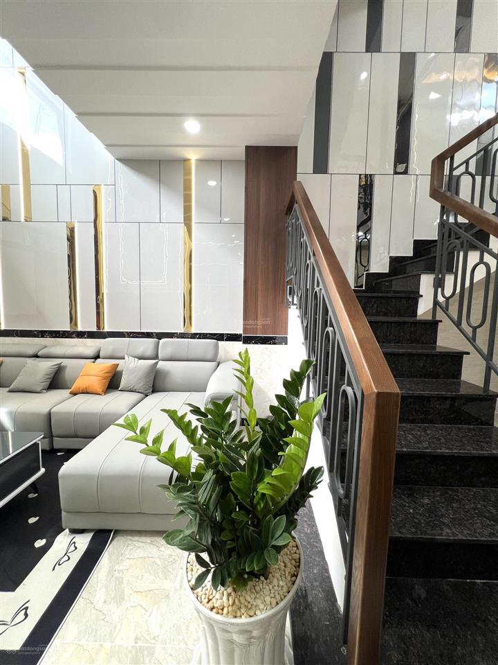 Hẻm ô tô 6m cách 1 căn ra mặt tiền dtsd 232m2 5 tầng đối diện trường mầm non hơn 9 tỷ