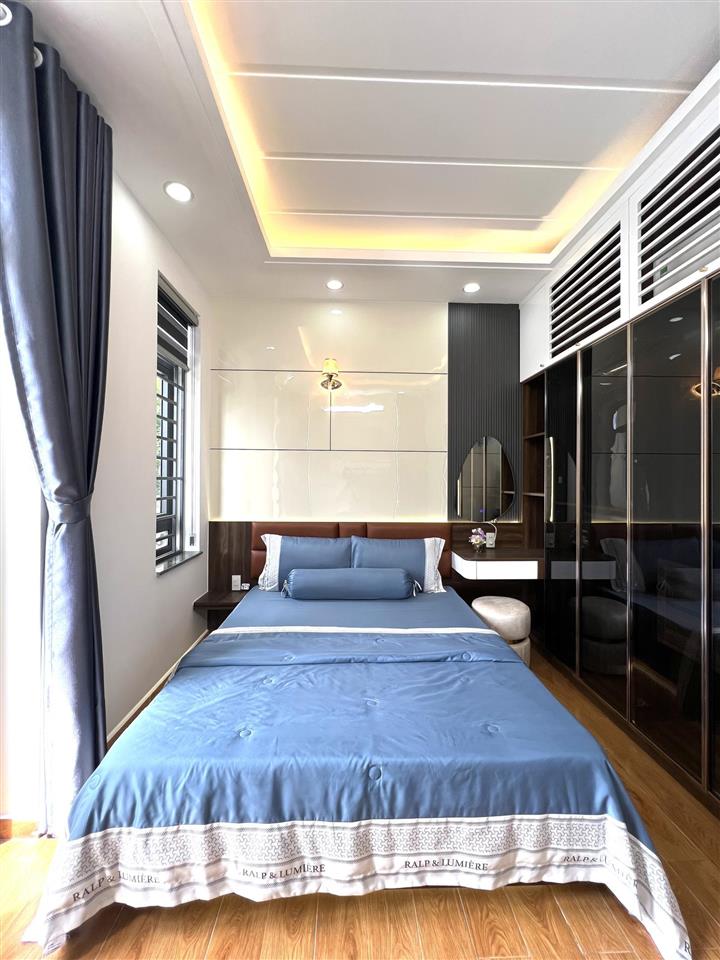 Hẻm ô tô 6m cách 1 căn ra mặt tiền dtsd 232m2 5 tầng đối diện trường mầm non hơn 9 tỷ