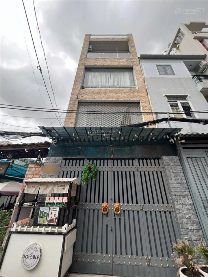 Nổi bật p4 tân bình, nhà 5 tầng sau lưng căn mặt tiền, hẻm ô tô 5m có ô chờ thang máy